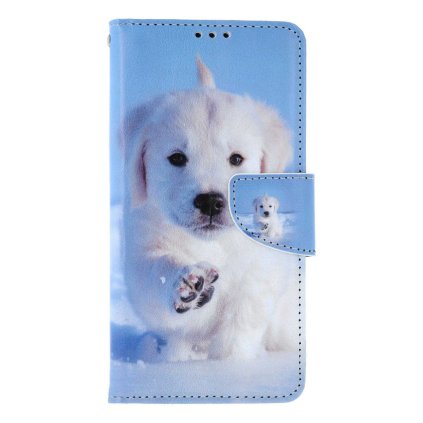 Flipové puzdro TopQ pre Xiaomi Redmi Note 13 Pro 5G Šteniatko