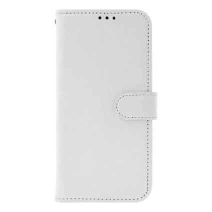 Flipové puzdro TopQ pre Samsung A15 biele s prackou