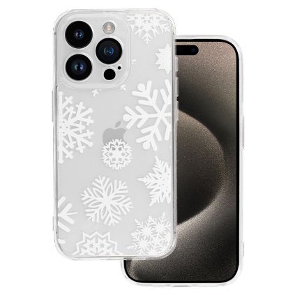 Zadný kryt TEL PROTECT Christmas Clear pre iPhone 16 Pro Max Design 4