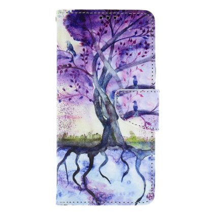 Flipové puzdro TopQ pre Xiaomi Redmi Note 13 Pro Kresba stromu