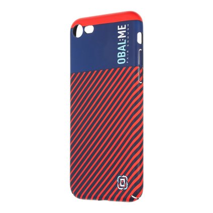 Zadný kryt OBAL:ME Flossy Stripes pre Apple iPhone SE 2020-SE 2022-7-8 Blue/Red