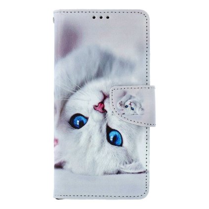 Flipové puzdro TopQ pre Xiaomi Redmi Note 13 Pro 5G Mačička