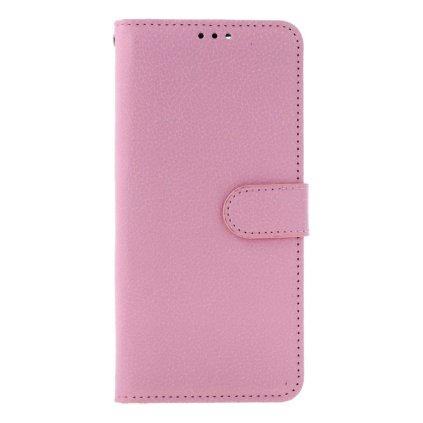 Flipové puzdro TopQ pre Xiaomi Redmi 13C ružové s prackou