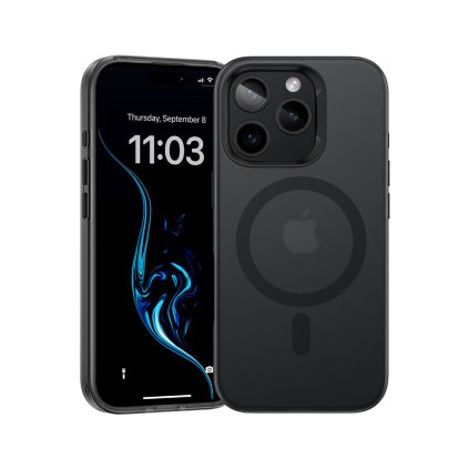 Zadný kryt Benks Magnetic Lucid Armor pre iPhone 16 Pro Max čierny