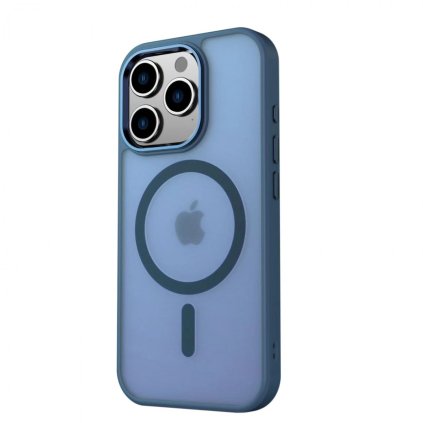 Zadný kryt Swissten Magstick Flex pre Apple iPhone 15 modrý