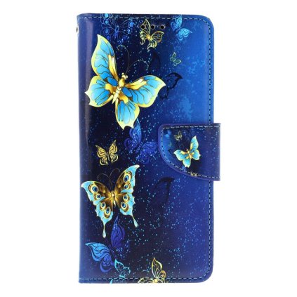 Flipové puzdro TopQ pre Xiaomi Redmi Note 13 Kúzelní motýliky