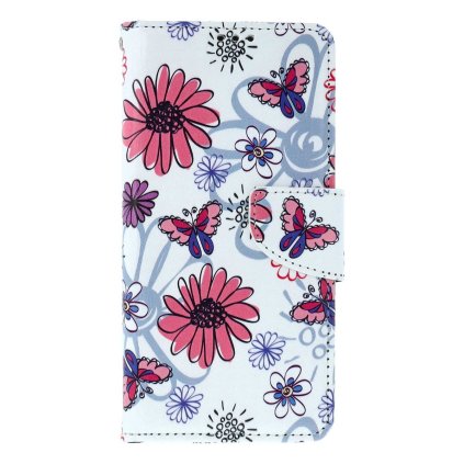 Flipové puzdro TopQ pre Xiaomi Redmi Note 13 Pro Flowers