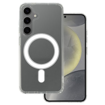 Zadný kryt Acrylic Magsafe pre Samsung S25 priehľadný