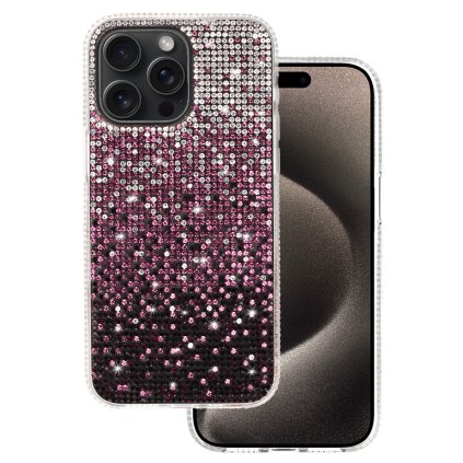 Zadný kryt Tel Protect Diamond pre iPhone 16 Plus bordový