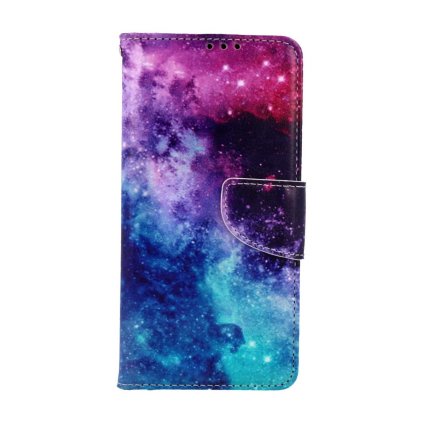 Flipové puzdro TopQ pre Samsung A16 Vesmír