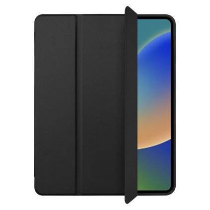 Puzdro FIXED Padcover+ pre Apple iPad mini (A17 Pro) so stojanom a perom, čierne