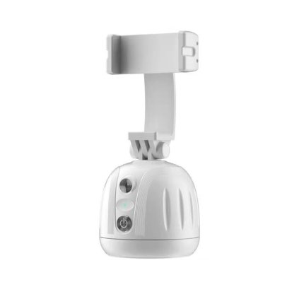 Držiak telefónu P5 s 360° Face Tracking biely
