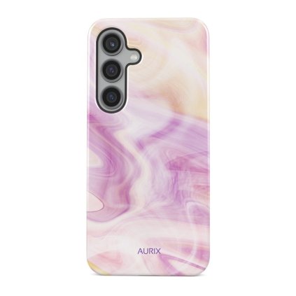 Luxusný kryt AURIX pre Samsung S24 FE Pinky Wave
