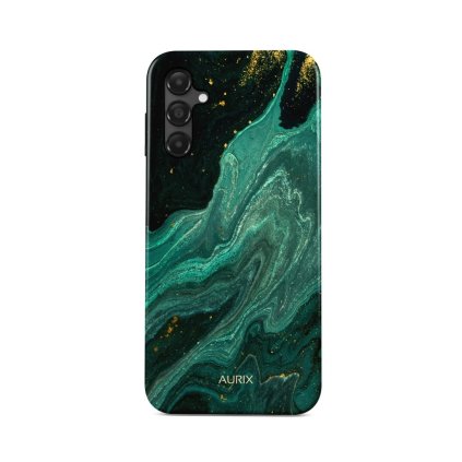 Luxusný kryt AURIX pre Samsung A16 Green Lagoon
