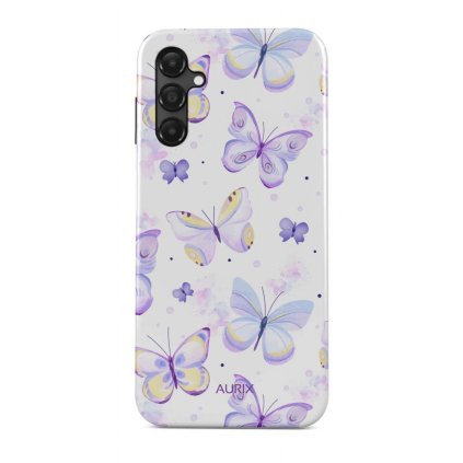 Luxusný kryt AURIX pre Samsung A16 Butterflies