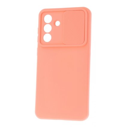 Zadný kryt Camshield Soft pre Samsung Galaxy A16 5G lososový