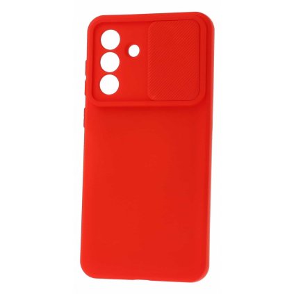 Zadný kryt Camshield Soft pre Samsung Galaxy A16 5G červený
