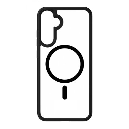 Zadný kryt Acrylic Color Magsafe pre Samsung Galaxy S25 čierny