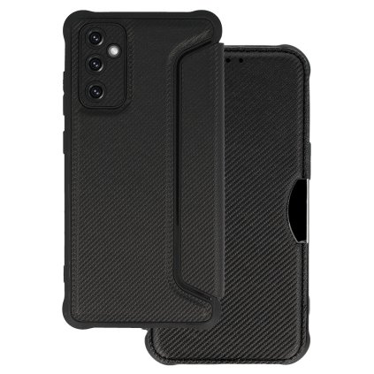 Flipové puzdro Razor Carbon pre Samsung Galaxy S24 FE čierne