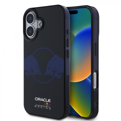 Zadný kryt Red Bull PC/TPU Two Bulls Magsafe pre iPhone 16 Navy
