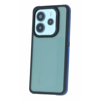 Zadný kryt Neo na Xiaomi Redmi Note 14 5G tmavý s modrým okrajom