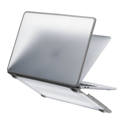 Cellularline matný ochranný kryt s tvrdenou škrupinou pre Apple MacBook Air 13" (2018–2020)/Retina (2020), priehľadný