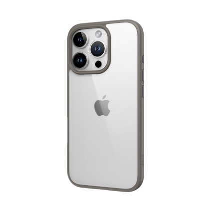 Zadný kryt Rock Guard Series pre iPhone 16 Pro Max, číro-sivý