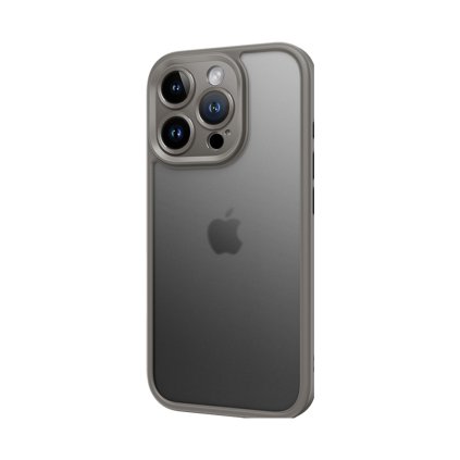 Zadný kryt Rock Guard Touch Matte Series pre iPhone 16 Pro sivý