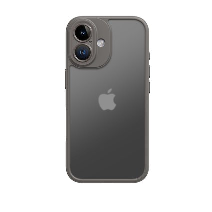 Zadný kryt Rock Guard Touch Matte Series pre iPhone 16 sivý