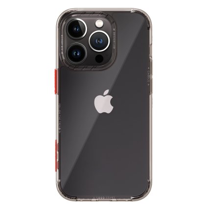 Zadný kryt Rock InShare Air Series pre iPhone 14 Pro Max transparentný-čierny