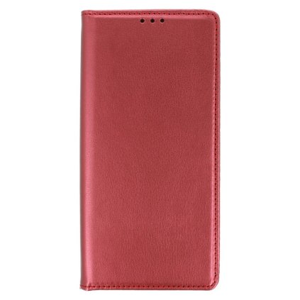 Flipové puzdro Smart Magneto pre Xiaomi Redmi Note 14 Pro 5G burgundy