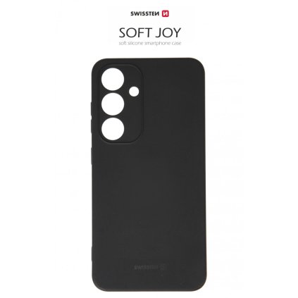 Zadný kryt Swissten Soft Joy pre Samsung A56 čierny