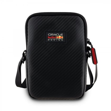 Kabelka Red Bull PU Carbon veľkosť. M Black