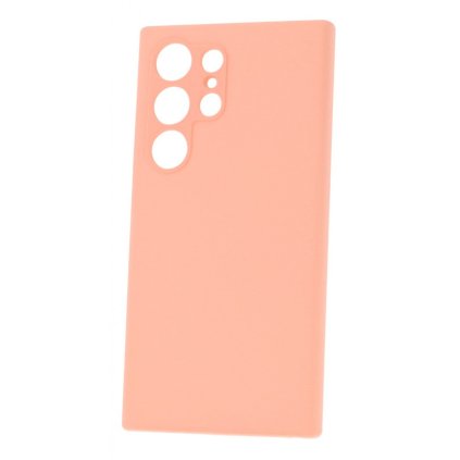Zadný kryt Silicone Lite pre Samsung Galaxy S24 Ultra broskyňový