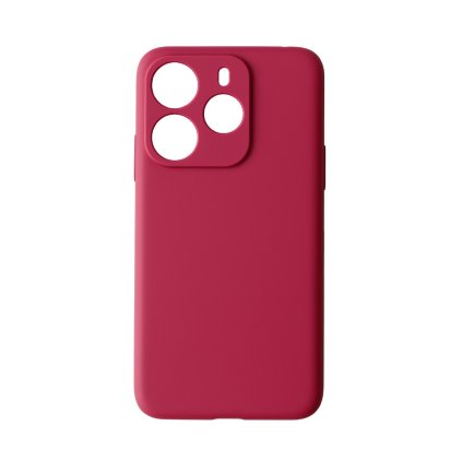 Zadný kryt Silicone Lite pre Xiaomi Redmi Note 14 5G malinový