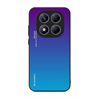 Zadný pevný kryt LUXURY na Xiaomi Redmi Note 14 Pro dúhový purpurový