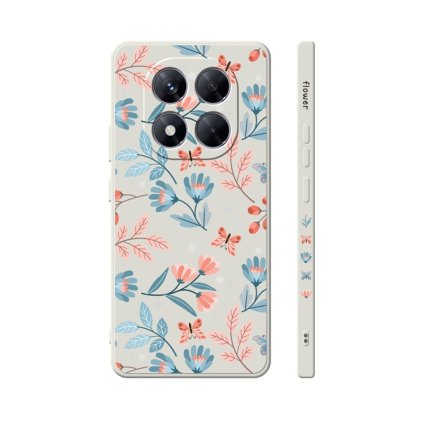 Zadný kryt Design na Xiaomi Redmi Note 14 Pro Romantické kvietky