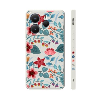 Zadný kryt Design na Xiaomi Redmi Note 14 5G Jesenné kvety