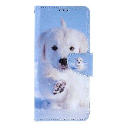 Knižkové puzdro na Xiaomi Redmi Note 14 Pro Šteniatko