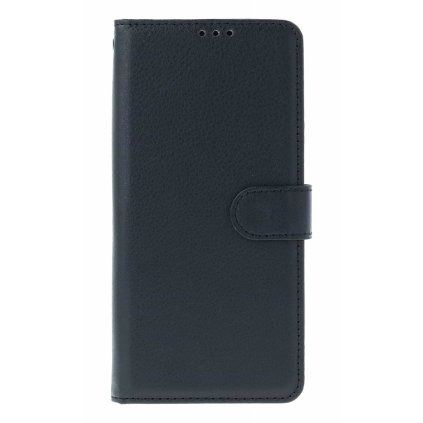 Knižkové puzdro na Xiaomi Redmi Note 14 5G čierne s prackou