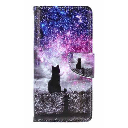 Knižkové puzdro na Xiaomi Redmi Note 14 5G Hviezdna obloha