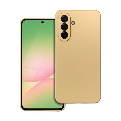 Zadný kryt Metallic na Samsung A56 zlatý