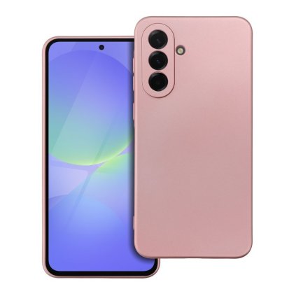 Zadný kryt Metallic na Samsung A56 ružový