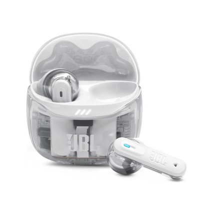 Bezdrôtové slúchadlá JBL Tune Flex 2 Ghost White