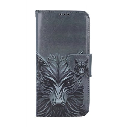 Knižkové puzdro na Samsung A56 Vlka