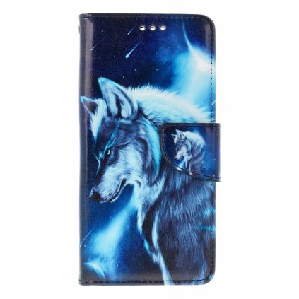 Knižkové puzdro na Xiaomi Redmi Note 14 Vlkodlak