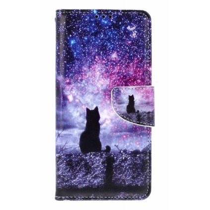 Knižkové puzdro na Samsung A36 Hviezdna obloha
