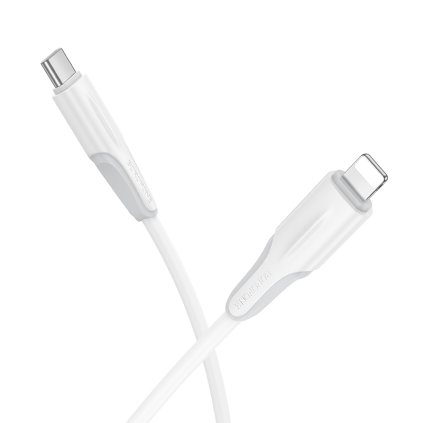 Dátový kábel Borofone BX119 New USB-C - Lightning PD 27W 1m biely