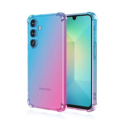 Zadný kryt na Samsung A26 5G Shock dúhový modro-ružový