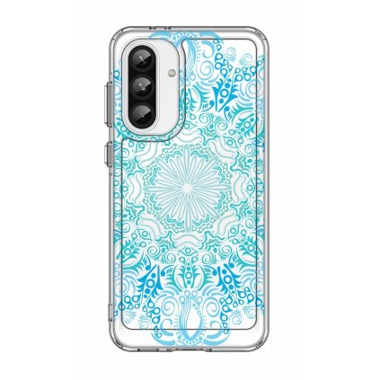 Zadný pevný kryt Image na Samsung A36 Blue Mandala